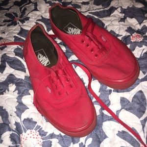 Red vans